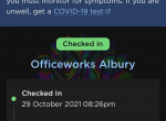 Officeworks Albury Corona Virus Exposure Site